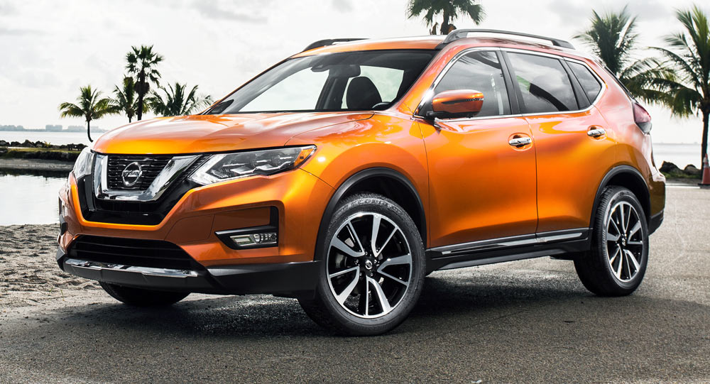  2017 Nissan Rogue Comes With A New Face And Hybrid Variant [42 Pics & Video]