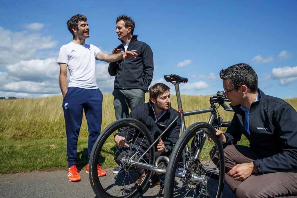 Nissan Unveils Bespoke Titanium Trike For Paralympic Gold Medalist