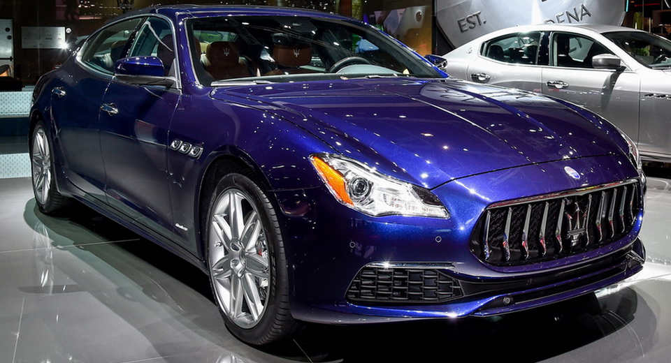  Updated 2017 Maserati Quattroporte Classes Up Paris Show