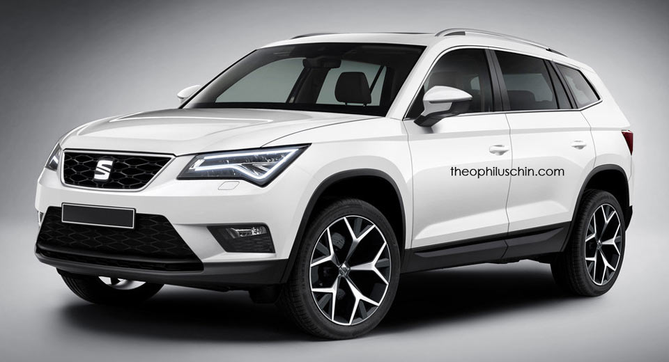  Seat’s Large SUV Influenced By The Skoda Kodiaq In New Renderings