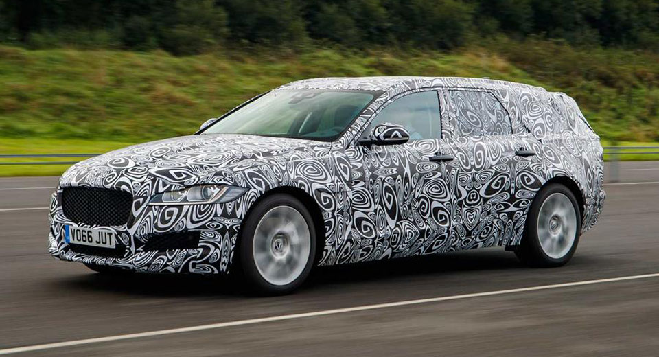  Jaguar Previews New XF Sportbrake Before 2017 Reveal