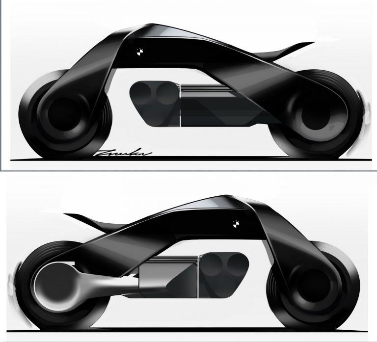 Bmws Vision Next 100 Bike Concept Looks Like A Batpod From The Future 76 Pics Video Carscoops