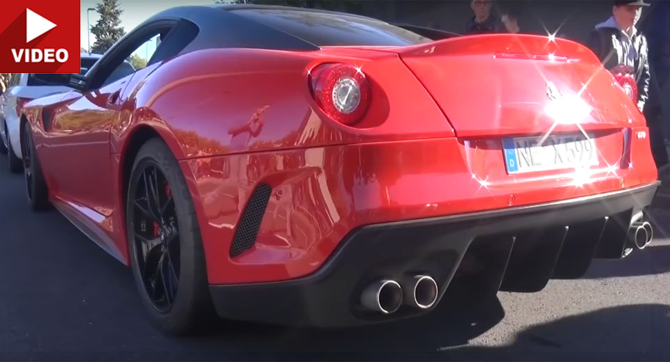  Ferrari’s Raging 599 GTO Sounds Oh So Heavenly