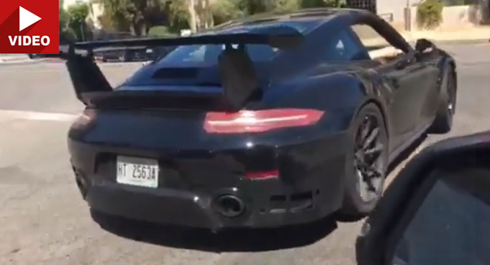  2018 Porsche 911 GT2 RS Burbles Like A Beast In California