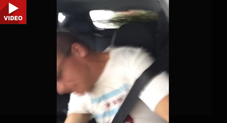  Singing Driver Films Himself During Rolling Crash At 70 MPH