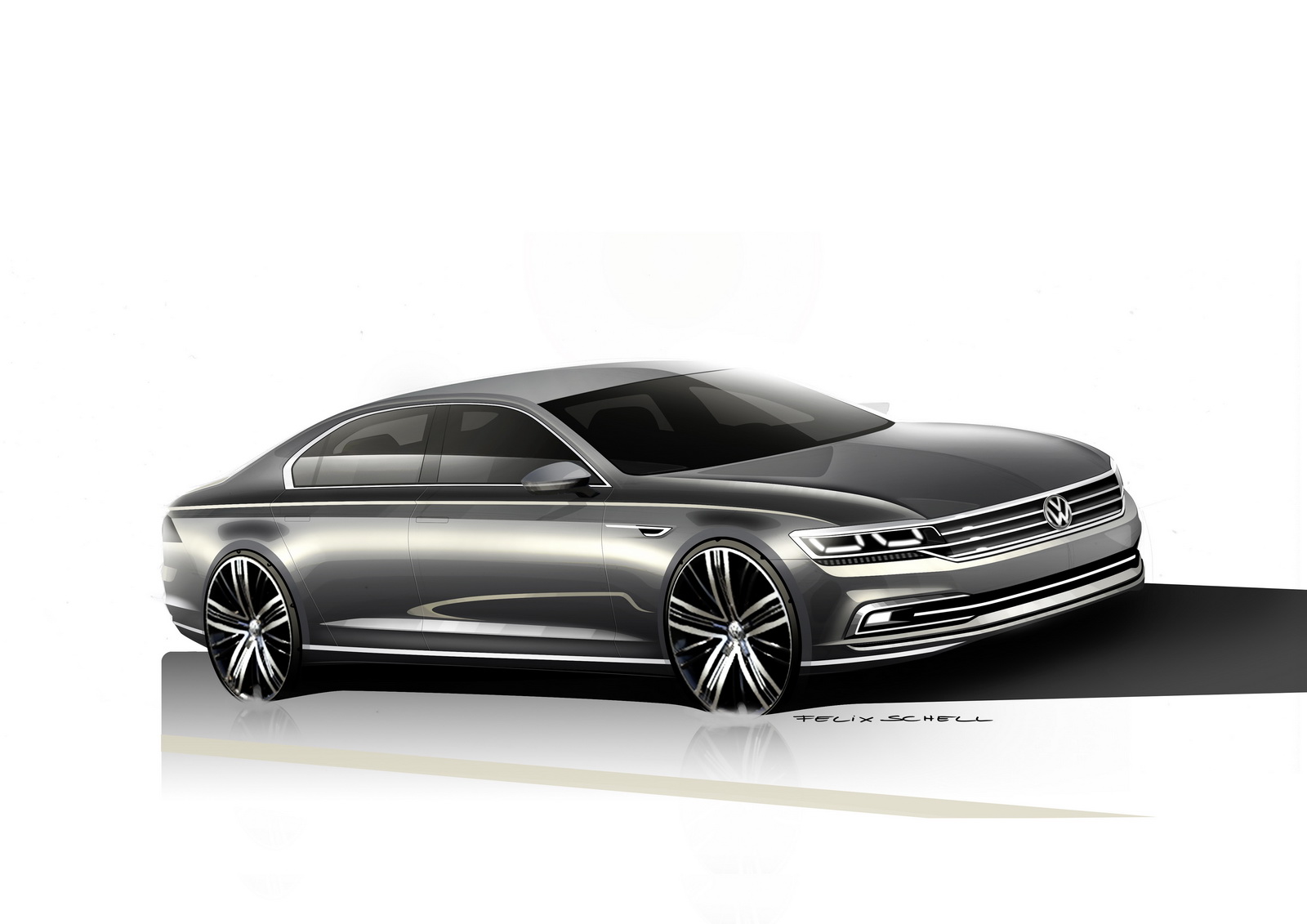 VW To Launch New Phideon Flagship In China This Week [31 Pics] | Carscoops