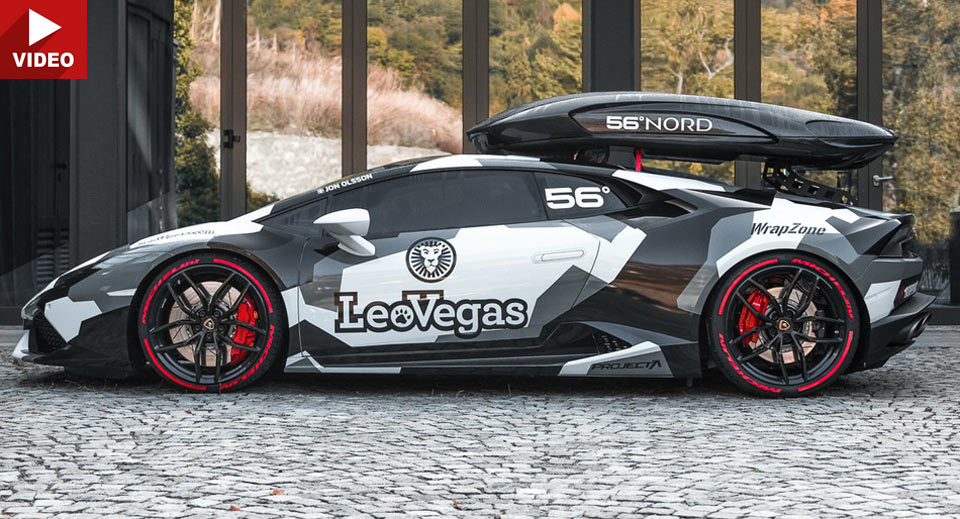 Jon Olsson's Widebody Lamborghini Huracan Is As Crazy As They Come  [w/Video] | Carscoops