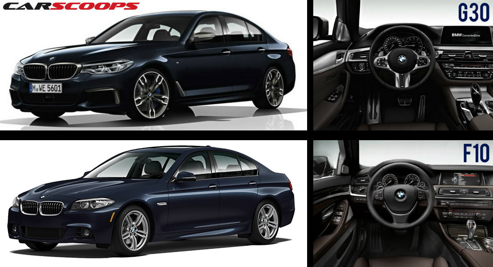 BMW's G30 5-Series Vs F10 5-Series: Out With The Old, In With The