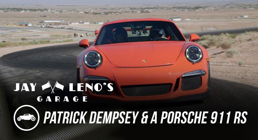  Patrick Dempsey Takes Jay Leno For A Thrill Ride In Two Stunning Porsches