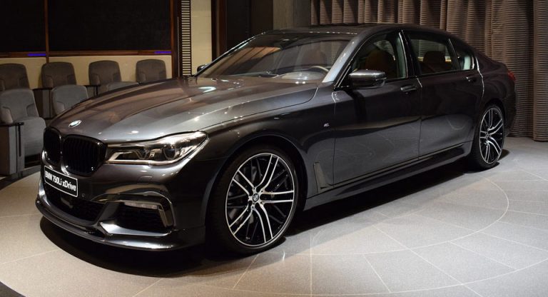 Singapore Grey BMW 750Li With M Performance Goods And Unique 3D Design ...