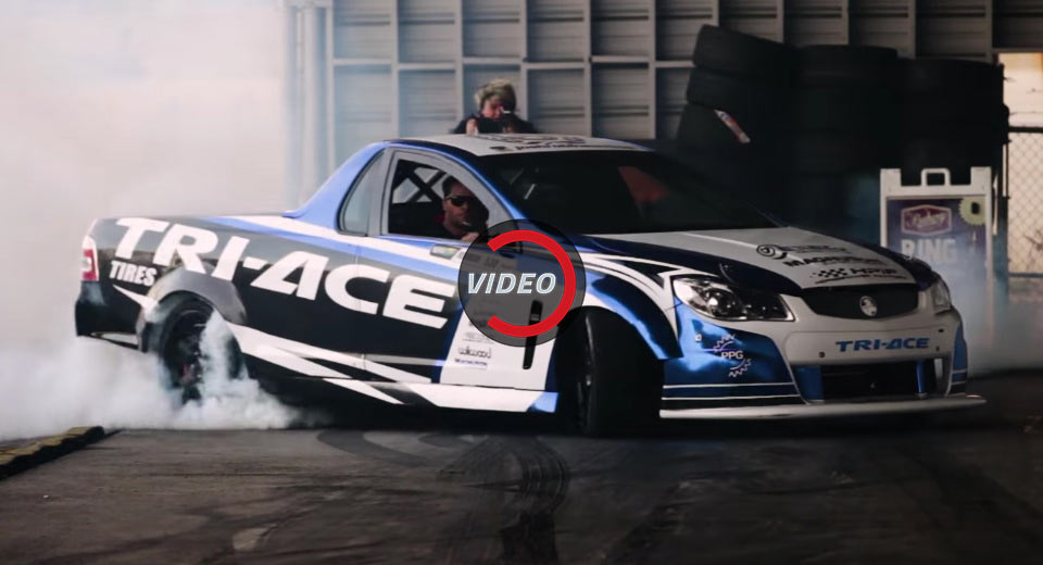  This 1,000 HP Formula Drift Holden Ute Is Savage