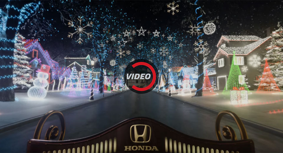  Honda Helps Sick Kids With Virtual Christmas Sleigh Ride