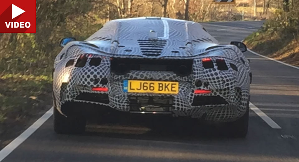  McLaren’s 650S Successor Scooped Testing On UK Streets