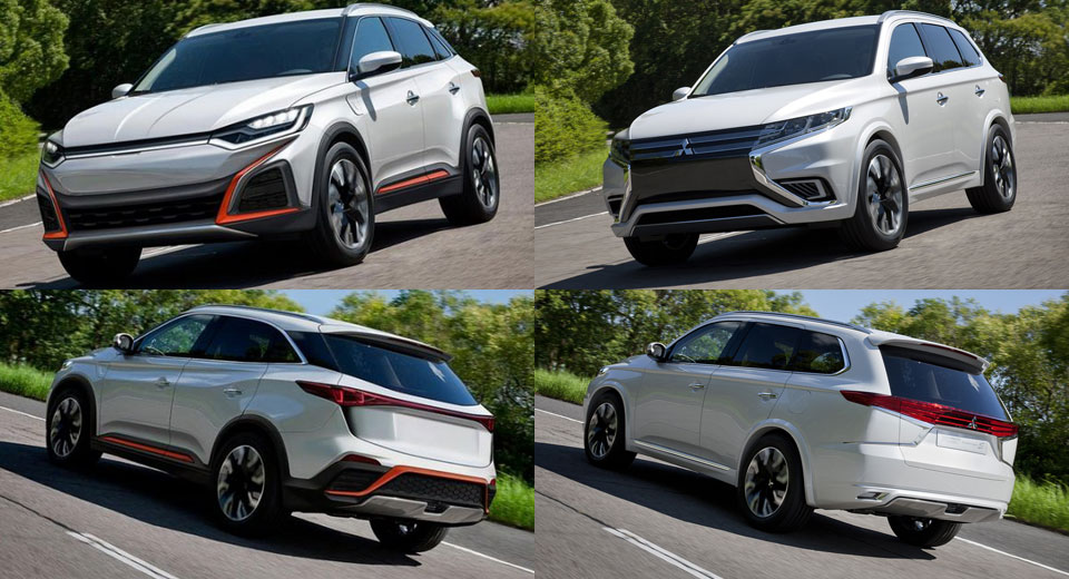  [Updated] WM Motors Photoshopped Its Electric SUV Over A Mitsubishi Outlander