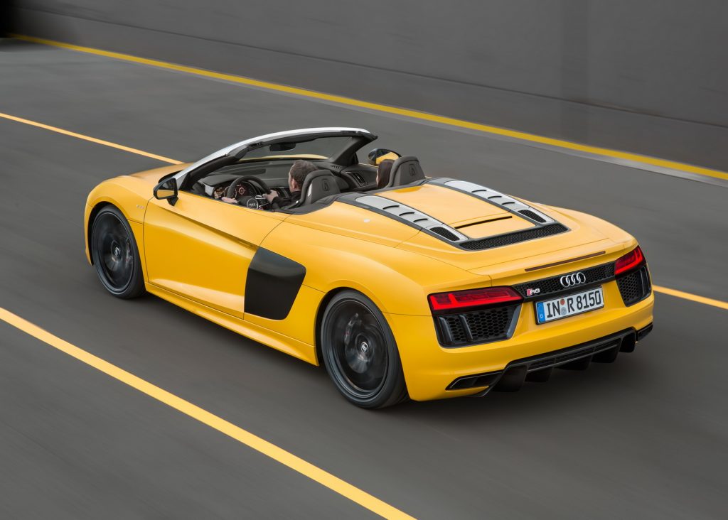 The most powerful Audi R8 convertible supercar has arrived