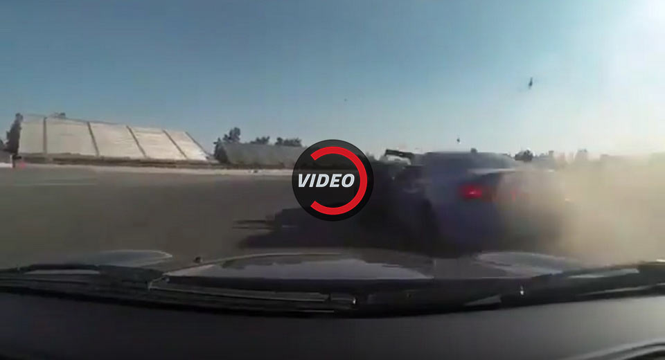  BMW Brake Failure Results In Massive Crash During Track Day