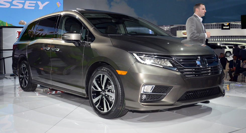  Honda’s All-New 2018 Odyssey Minivan Arrives In Detroit