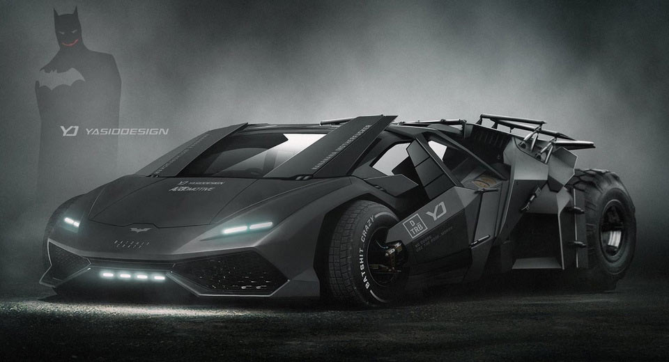 Nolan's Tumbler Meets Lamborghini Huracan, Looks Properly Mean | Carscoops