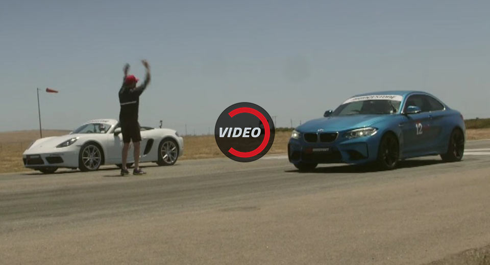  Can The BMW M2 Beat The Porsche 718 Boxster S In A Drag Race?