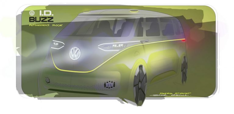 VW’s I.D. Buzz Concept Is Another Electric Microbus For The Future ...