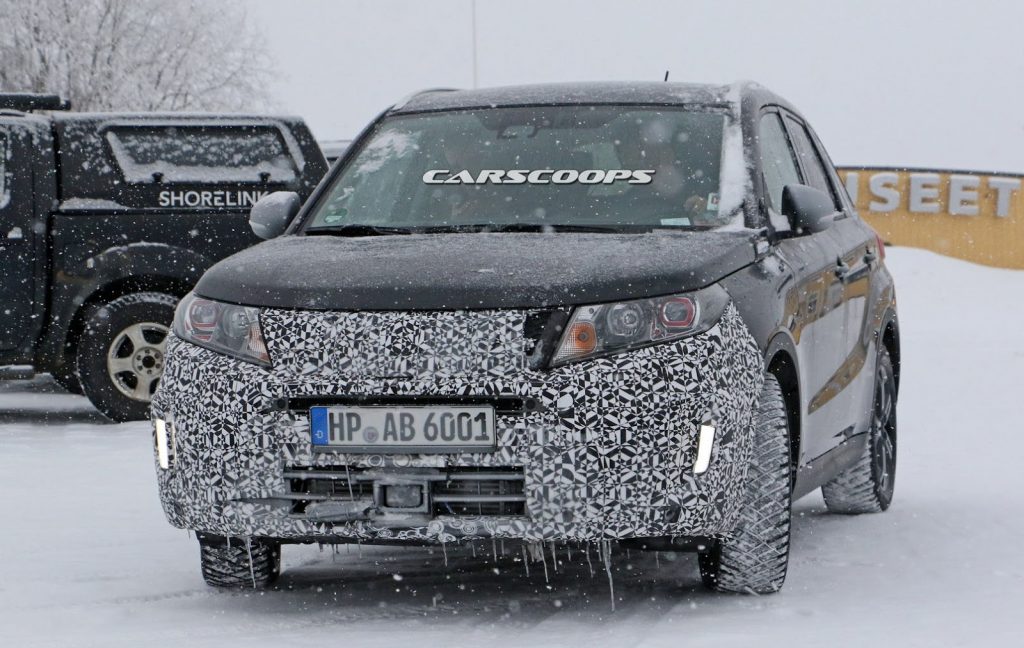 Facelifted Suzuki Vitara Scooped Snow Hunting | Carscoops