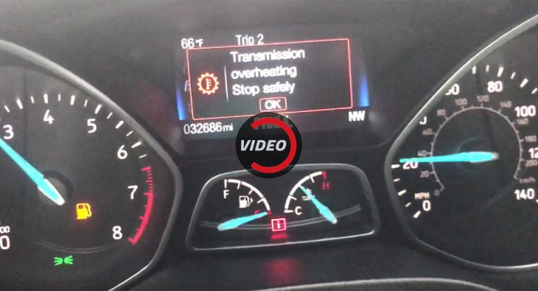 2017 Ford Focus Transmission Fault Service Now