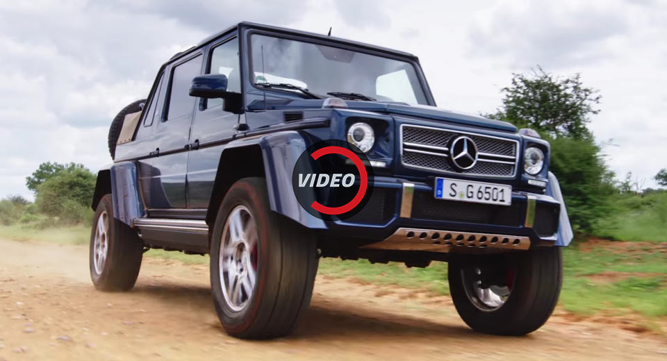  New Mercedes-Maybach G650 Landaulet Feels Right At Home On Africa’s Bumpy Roads