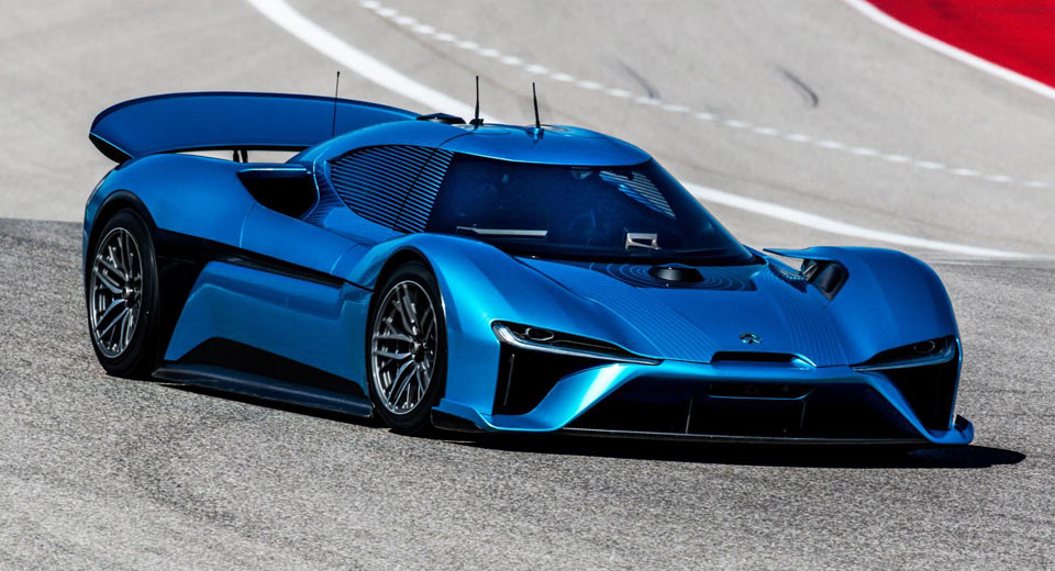  Electric NIO EP9 Sets Autonomous Lap Record Around COTA