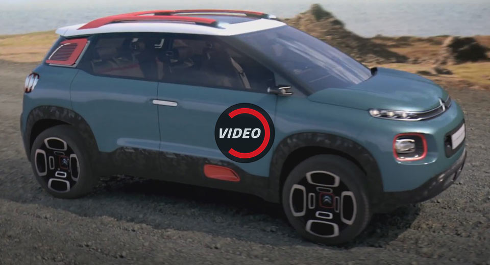  Citroen’s New C-Aircross Concept Looks The Part