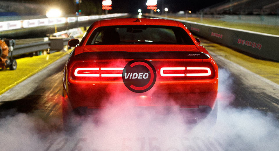  Teaser No7 Reveals 2018 Dodge Challenger SRT Demon Has A Special Drag Mode