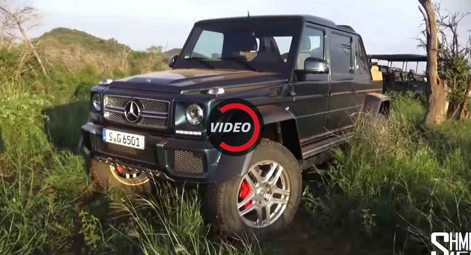  Taking Two Mercedes-Maybach G650 Landaulets On African Safari Looks Just As Good As It Sounds