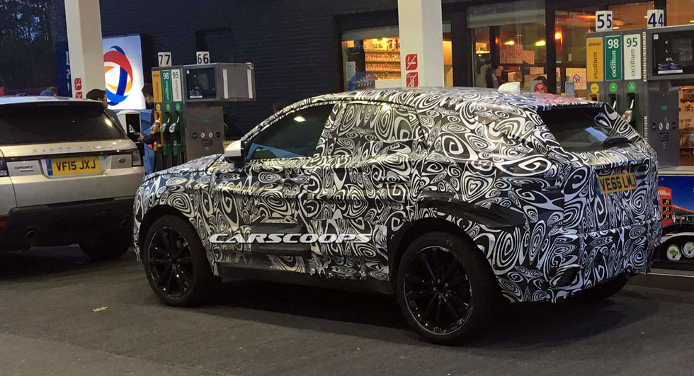  U Spy New 2018 Jaguar E-Pace ‘Baby’ SUV In Belgium