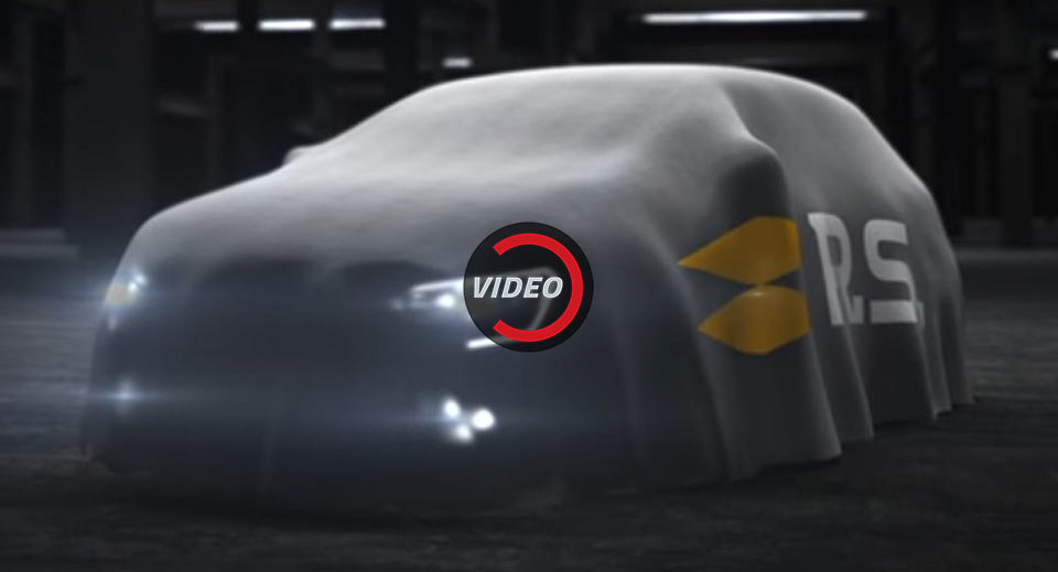  All-New Renault Megane RS Hides Under The Cover In First Official Teaser