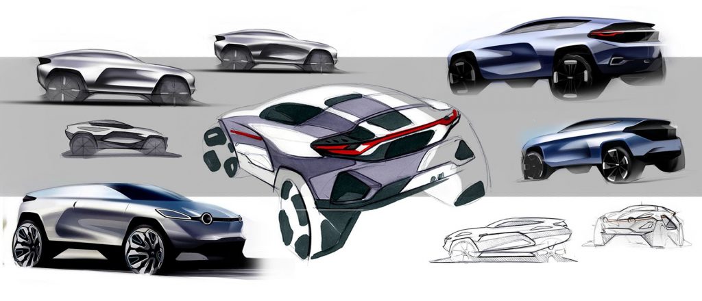 These Designs Provide A Glimpse At An Alpine SUV | Carscoops