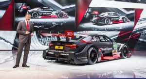 Audi RS5 DTM Racer Joins Its Road-Going Counterpart In Geneva | Carscoops