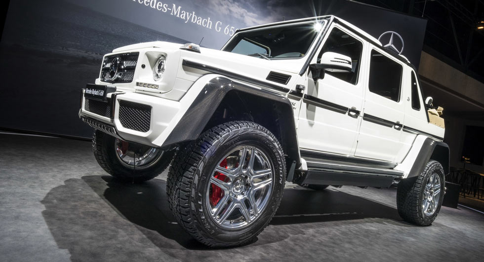  Mercedes X-Class And Maybach G650 Landaulet Make A For An Odd Pair