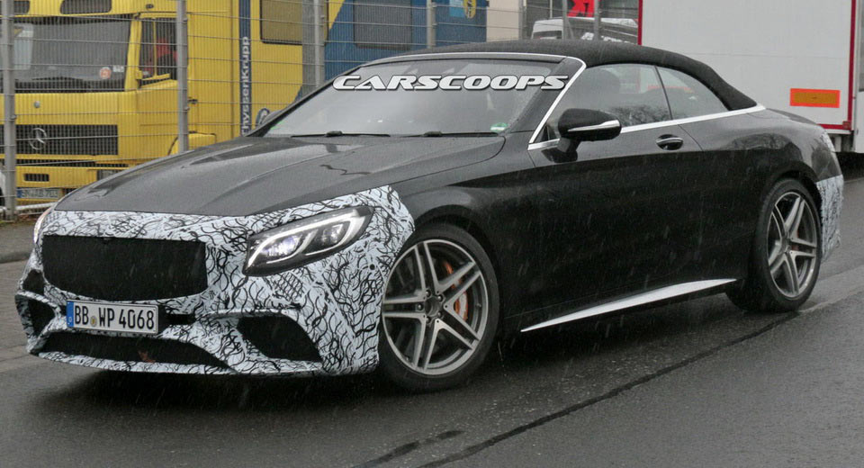  Updated 2018 Mercedes-AMG S63 Cabriolet Visits The ‘Ring