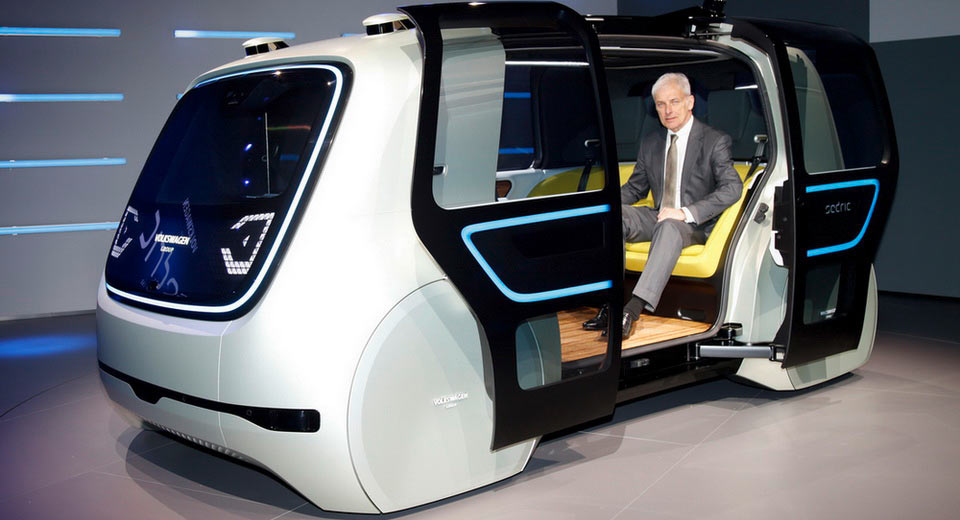  VW Group Reveals Sedric Concept, A Self-Driving Pod Meant To Replace Your Car