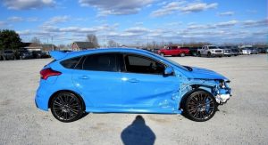 Wrecked Ford Focus Rs With A Salvage Title Is Surprisingly Costly