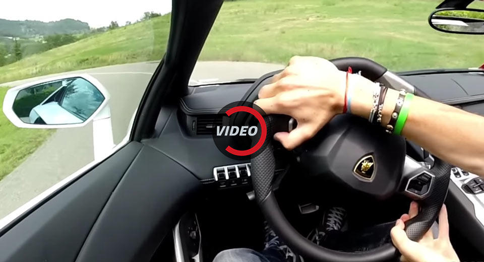  Lamborghini Aventador Roadster POV Ride Is All About The Sounds