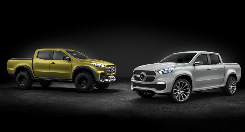  Mercedes-Benz X-Class Concepts Stopping By Geneva En Route To Production