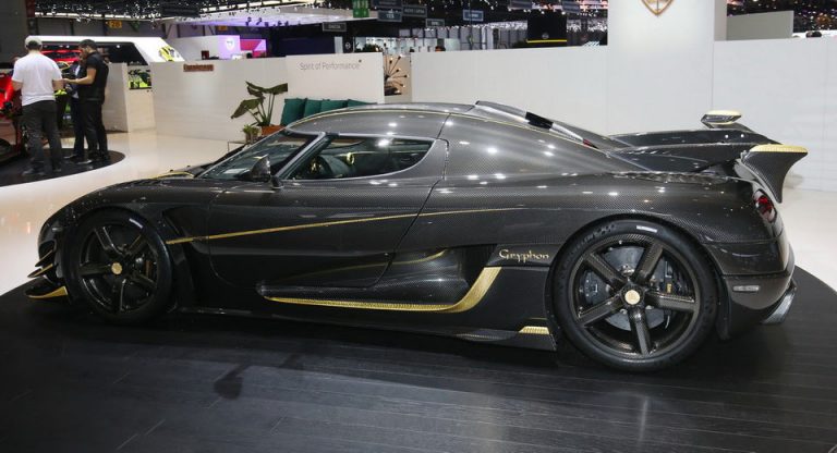 Real Gold And 1,360HP: It’s The One-Off Koenigsegg Agera RS Gryphon ...