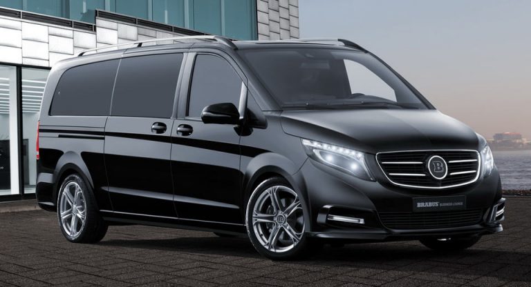 Brabus Turns The Mercedes V-Class Into A Rolling Business Lounge ...