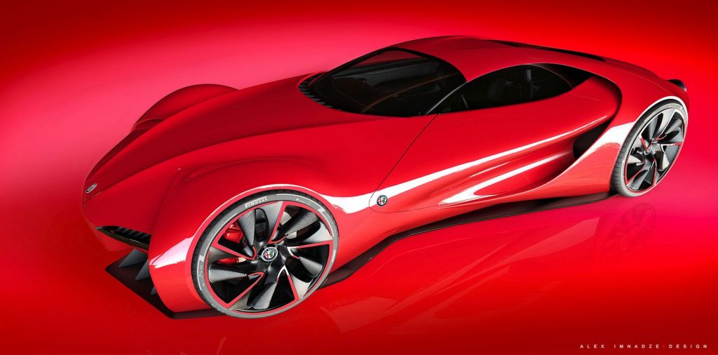 Alfa Romeo 6C Disco Volante Design Study Is An Italian Beauty | Carscoops