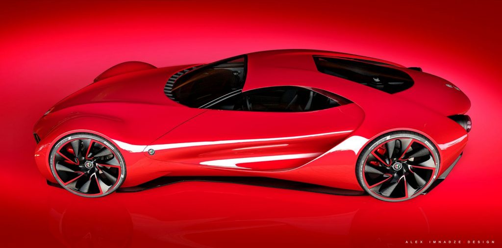 Alfa Romeo 6C Disco Volante Design Study Is An Italian Beauty | Carscoops