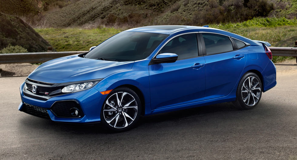 18 Honda Civic Si Sedan Coupe Coming With A 5hp 1 5l Turbo And A Lot Of Attitude Carscoops
