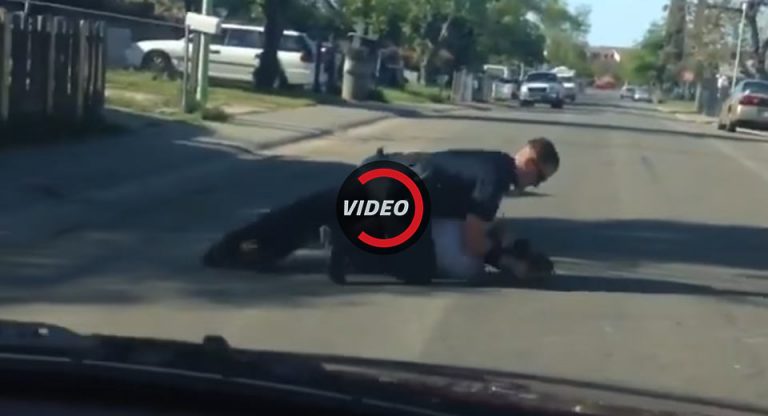 Sacramento Cop Slams And Beats Man After Alleged Jaywalking Carscoops 0076