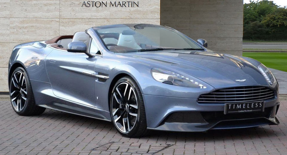  One-Of-One Aston Martin Vanquish Volante Selling For Nearly $300k