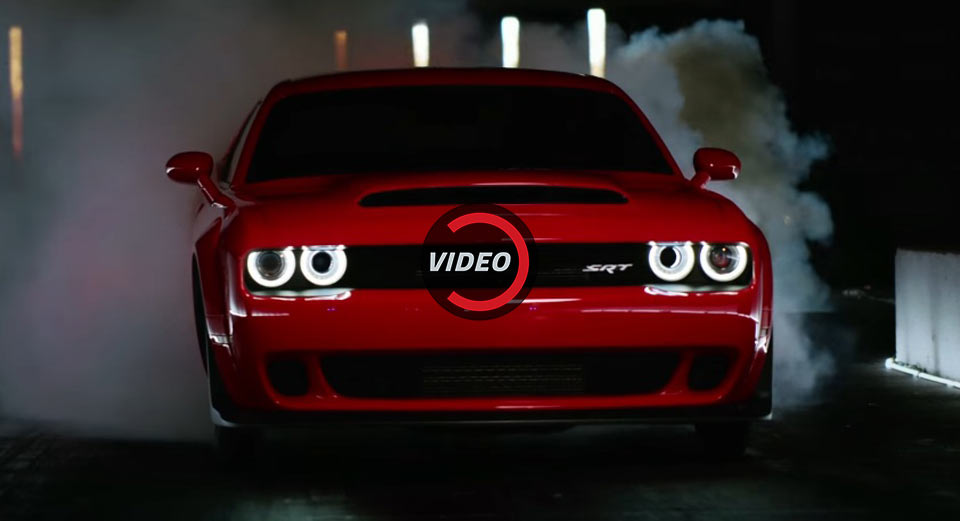  840HP Dodge Challenger SRT Demon Puts On Quite A Show In New Videos