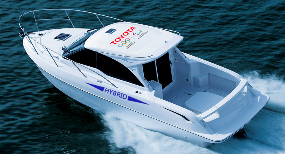  Toyota Puts Its Hybrid Tech On The Open Water